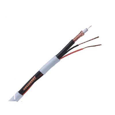 China CCTV System OEM CE/RoHS Approved RG59 Coaxial Cable With Power For Camera for sale