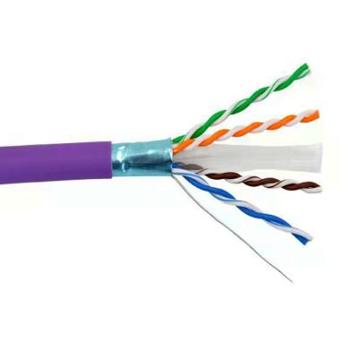 China NETWORK CABLE Lan cable cat6 computer factory price 1000ft 4 bare copper pairs Utp Cat6E for sale