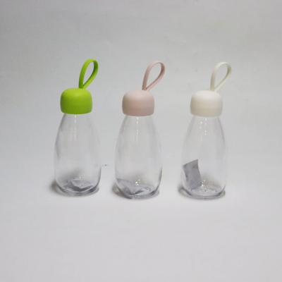 China New Sustainable Portable Transparent Leakproof Custom Plastic Fruit Juice Water Bottles for sale