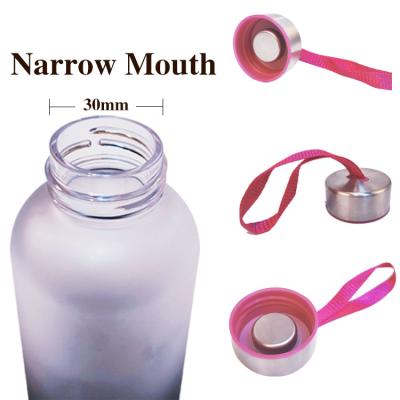 China Custom 500ml 1000ml Viable Wholesale Clear Bottles Plastic Water Bottle With Lid for sale