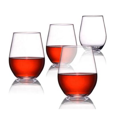 China Sustainable Ware Champagne Cup Acrylic Plastic Flutters Champagne Glass Colored Wine Champagne Glasses for sale