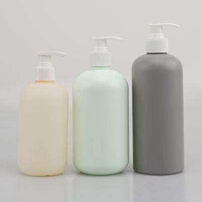 China Personal Skin Care Packaging Recycled 250Ml 500Ml 1000Ml 1Liter Pet HDPE Cylinder Square Black White Rectangle Plastic Bottle Manufacturers for sale