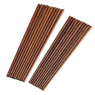 China Disposable Customize Pair Natural Wooden Bamboo Food Handmade Chopsticks In Chinese for sale