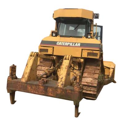 China Building Material Stores Used Caterpillar Bulldozer , Japanese Used Bulldozer CAT D7 D7H D7G D7R Bulldozer For Sale for sale