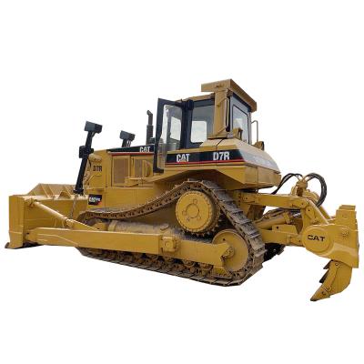 China Building Material Shops Used Heavy Construction Equipment Crawler Bulldozer D7R Crawler Used Bulldozer For Sale for sale