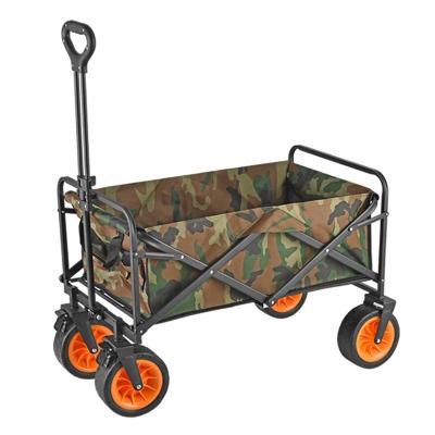 China Outdoor Portable Folding Cart Folding Camping Stroller Garden Stroller Park Wagon Beach Wagon Camping Wagon for sale