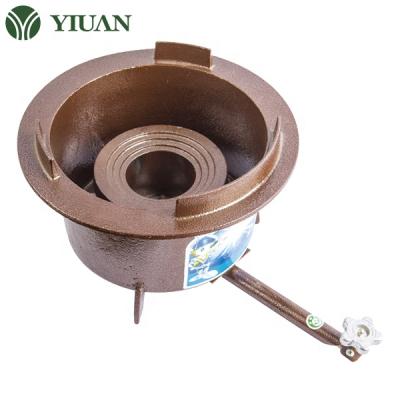 China OEM Small Cast Iron Portable Outdoor Wok Burners Gas Stove with Manual Ignition for sale