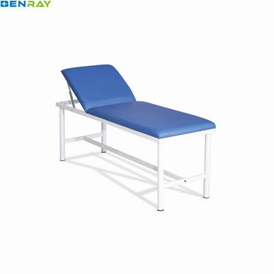 China Mesa de examen de acero de la cama de examen del hospital Mesa de 300 kg límite de carga en venta