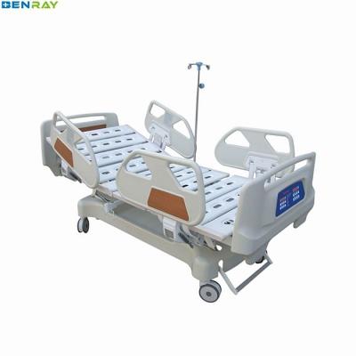 China Nurse Controller 5 Function Electric Hospital Bed 5 Function ICU Bed for sale