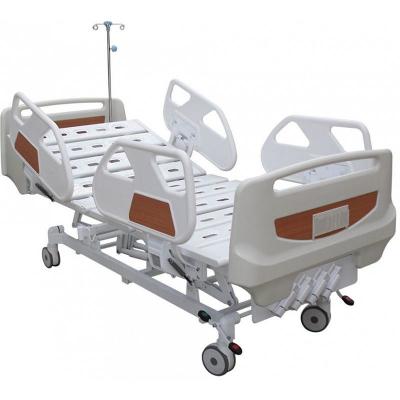 China Five Function Manual Adjustable Hospital Beds Hospital Manual Bed for sale