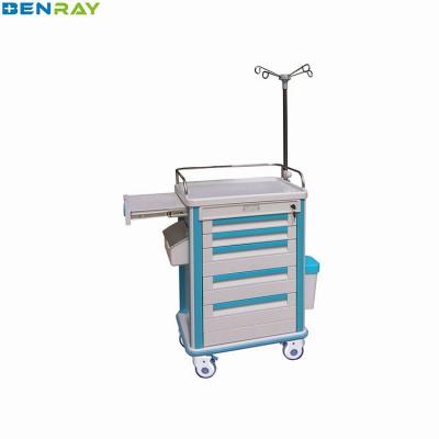 China ABS Clinical Storage Trolleys 630 X 470 X 920mm Size for sale