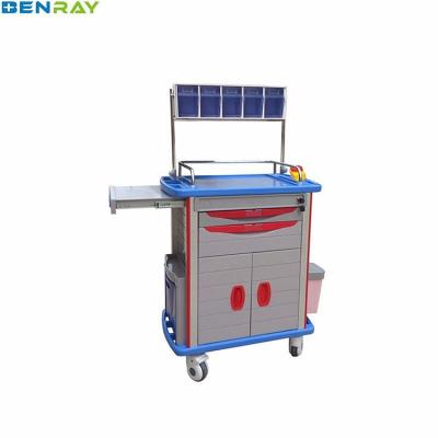 China Medical Hospital ABS Anesthesia Trolley 850 X 520 X 950mm for sale