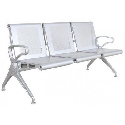 China 3-seat Steel Waiting Chair for sale