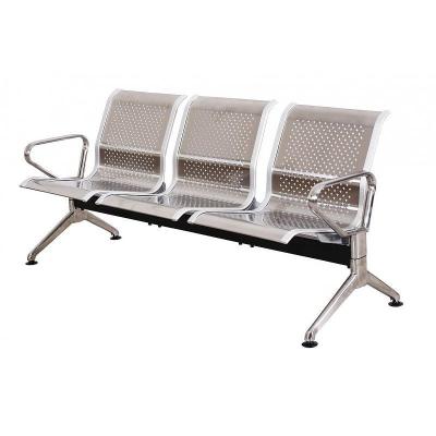 China 3-seat Steel Waiting Chair for sale