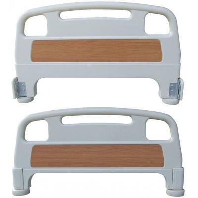 China Head Foot Board Bed Accessories For Patients With Four Bumper Wheels for sale