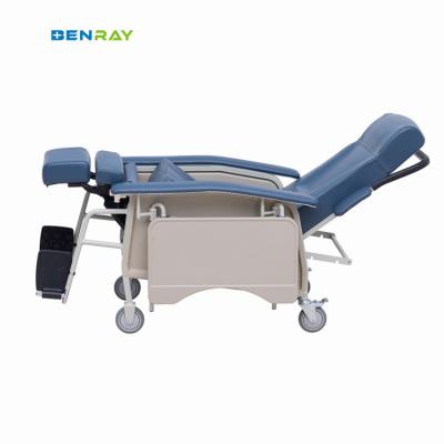 China Good Quality Hospital Clinic Home Use Residential Recliner Chair Bed For Sale for sale