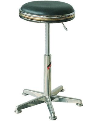 China Hospital Clinic Stainless Steel Height Adjustable Doctor Stool for sale