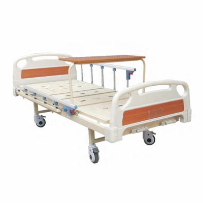 China 2 Function Manual Crank Medical Hospital Bed With Customize LOGO for sale