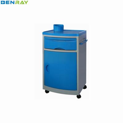 China Construction 1 Board Hospital Medical Bed Side Cabinet Locker for sale