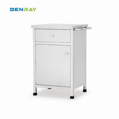 China Hospital Stainless Steel Medical Bed Side Cabinet Locker For Medical Facilities for sale