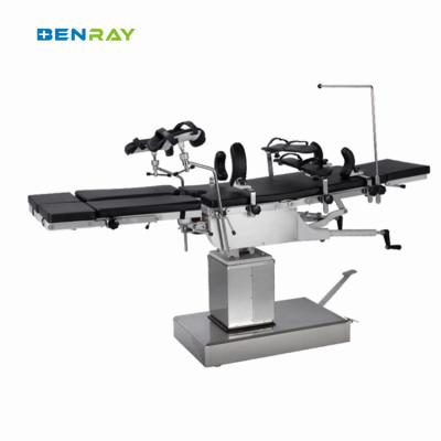 China Lateral Tilt ±20° Universal Manual Head Control Operating Surgical Table for sale