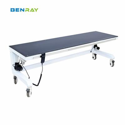 China Electric X-ray C Arm Film Imaging Movable Bed Table 920 mm Height for sale