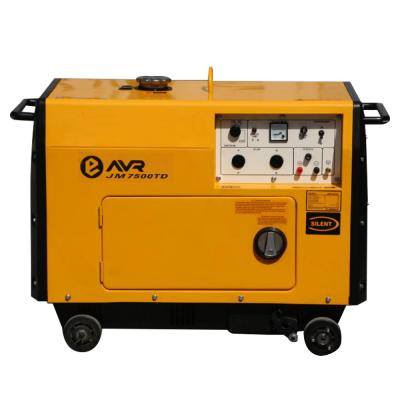 China Home Power Supply AC 2 Phase Silent Diesel Portable Generator Diesel Generator 5kw 6kw 7kw 8kw 10kw Good Price Factory Brand for sale