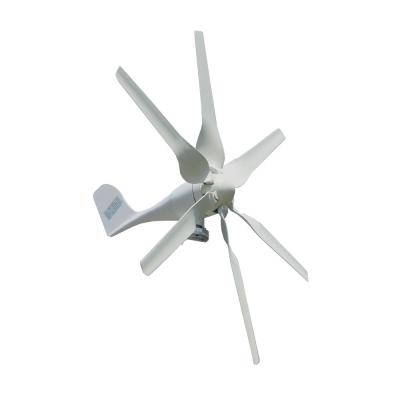 China Wholesale 5000w 6000w 6500w Horizontal Wind Turbine Factory Fiberglass Wind Generator Permanent Magnet Windmill For Home Use for sale