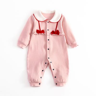 China Import winter and autumn baby cotton pattern printing pajamas rompers soft comfortable wholesale clothes for sale