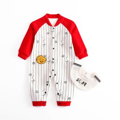 China Various good quality soft comfortable newborn baby clothes wholesale romper baby romper set with buttons for sale