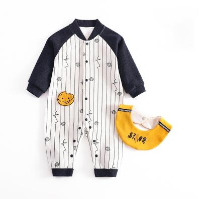 China New Type Baby Sale Soft Comfortable Well Rompers Long Sleeve Pajamas Baby Overalls Baby Romper Set for sale