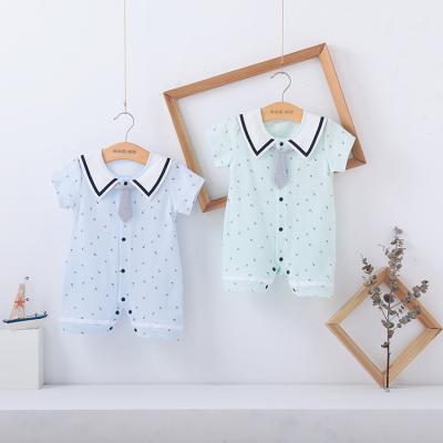 China Soft Comfortable Pre-sale Summer Shorts Home Household And Going Out With Snap Button Onesie Baby Clothes for sale