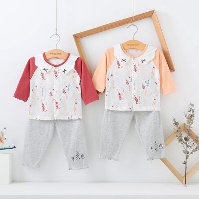 China Professional casual design colorful pieces anti-shrink both set soft cotton baby suit for boy for sale