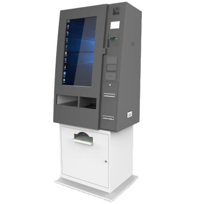 China SDK Factory Lobby Type Large Screen Electricity/Water/TV/Telecom Bill Payment Kiosk SIM Card Dispensing Kiosk for sale