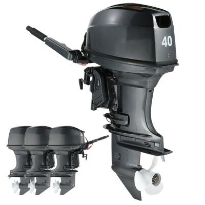 China New 2 stroke air cooling outboard motors for sale 40HP 24L for sale