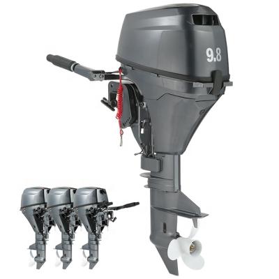 China 9.8HP 206cc 4 stroke water cooled outboard engines for sale 24L for sale