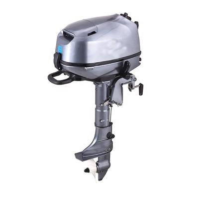 China 6.0HP Water Cooled Four Stroke Gasoline Engine Outdoor Assault Boat Rubber Dinghy Fishing Boat 1.3L Electric Thruster for sale