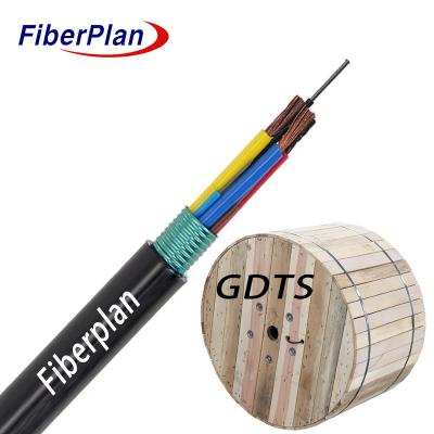 China G652D SM Cabos de fibra com FRP Membro de resistência central e fita de bloqueio de água Cabos optoeletrônicos compostos à venda