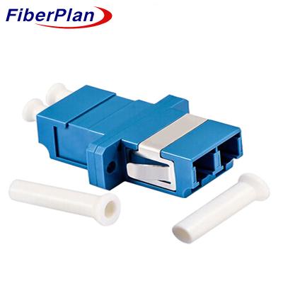 China Fiberoptic Adapter LC UPC LC UPC FTTH SM MM Fiberoptic Kabel Adapter Simplex Duplex Te koop