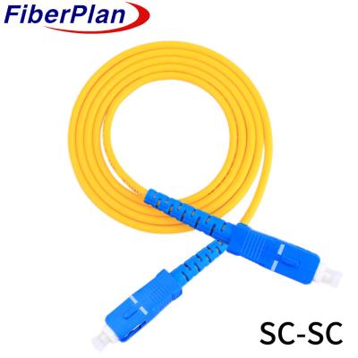 China Duración ISO 3m OM5 Tipo dúplex de cable de parche de fibra óptica en venta