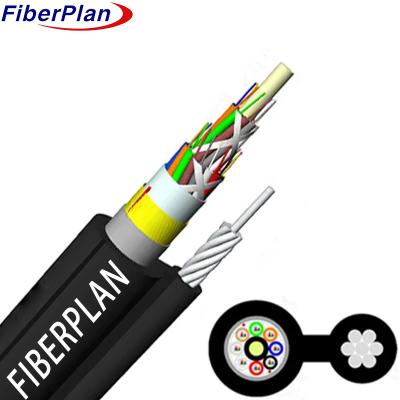 China Cabos aéreos de fibra óptica autossustentáveis de alto desempenho para uso externo GYFTC8A à venda