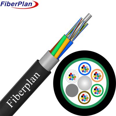 China GYTS Long Distance Single Mode And Multimode Fiber Optic Cable for sale