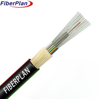 China Cables de fibra óptica sin blindaje de 4 a 24 núcleos con hilados de kevlar en venta