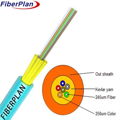 Cina Mini Kevlar Nudo Rafforzare Fibra Distribuzione Fibra Ottica Cavo in vendita