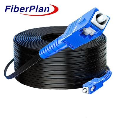 Chine Le câble de décharge de fibre LC SC FC ST DIN UPC/APC SM G652D Fibre 3m à 1000m à vendre