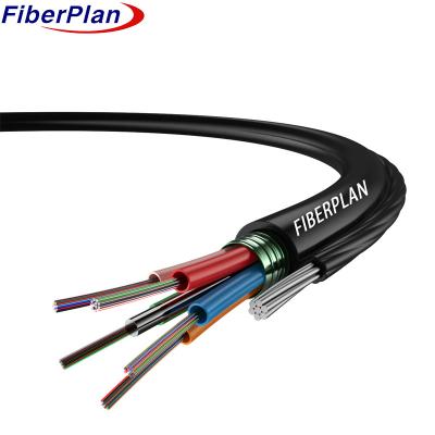 China GYTC8S Cable de fibra óptica de auto-apoyo de exterior blindado Figura 8 Cable de fibra óptica de exterior de modo único y modo múltiple en venta