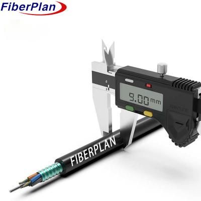 China Cable de fibra óptica blindado de cinta de aluminio para exteriores en venta