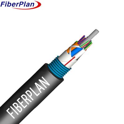 China Resistencia a la tracción 1000N GYTS Cable blindado exterior diseñado para la resistencia en entornos al aire libre en venta