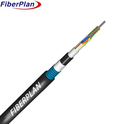 China Double Sheathed GYTA53 Direct Burial Cable For Outdoor Environments for sale