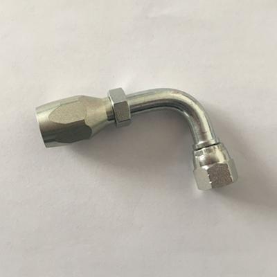 China Carbon steel jic/SAE double pivot seat reusable hose fittings for sale